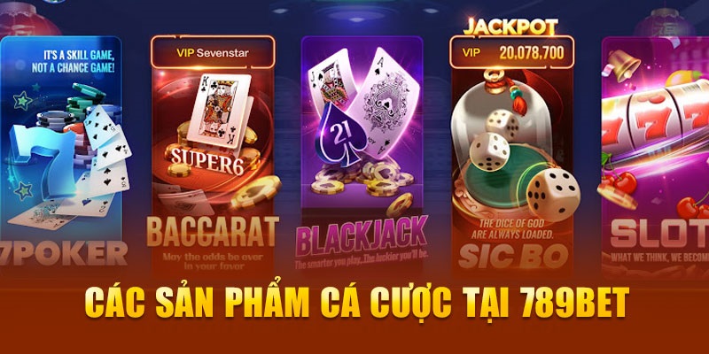 789Bet có đa dạng game cược hấp dẫn